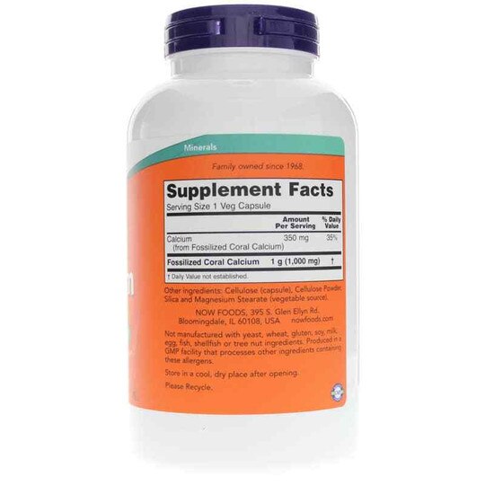 Coral Calcium 1000 Mg, NOW